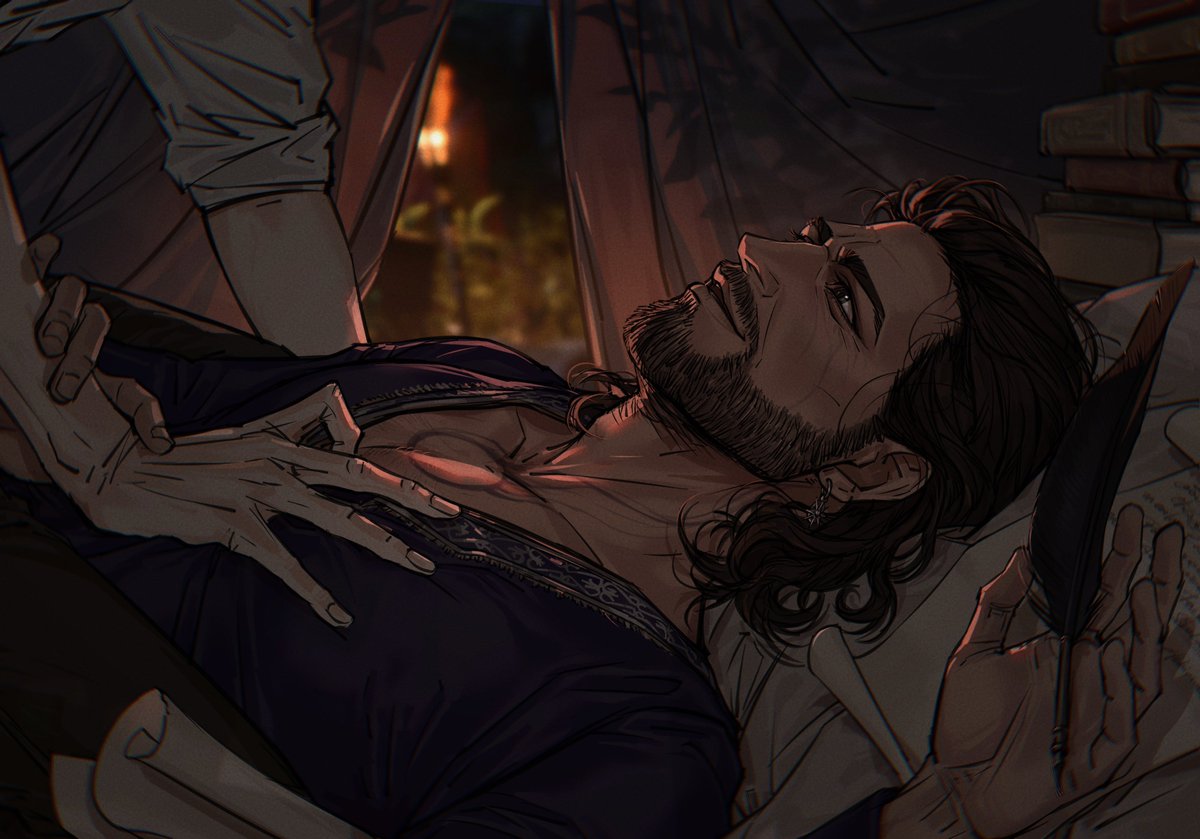 nye_igneous's tweet photo. #BG3fanart  #Gale 🔥 https://t.co/n9lKQ8CstL