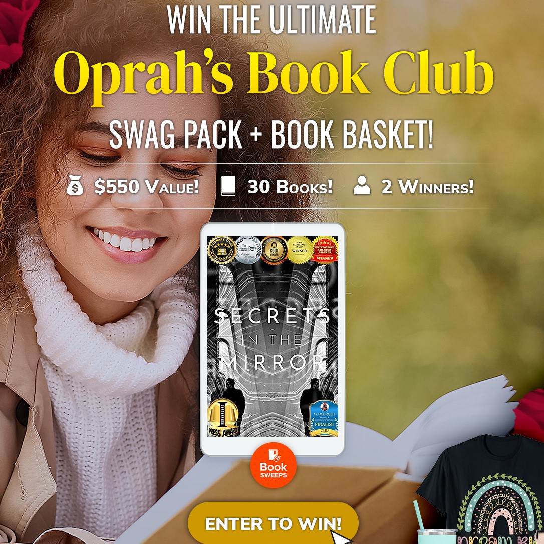 #giveaway #entertowin Oprah #swag & 30 #books including my multi  #awardwinning 'Secrets In The Mirror' booksweeps.com/giveaway/sept2… lesliekain-psychfiction.com