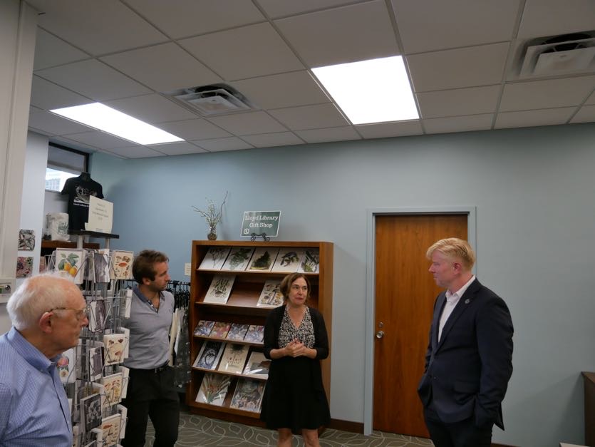 Did you know that there are over 30,000 species of mushrooms? We learned a lot about mushrooms and plants yesterday at the Lloyd Library. We also learned about the history of the library and the Lloyd brothers. You can book a visit for free!