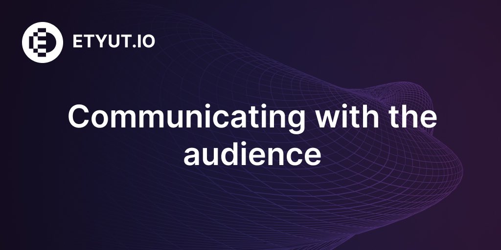 Dear subscribers! We would like to get to know you even more and we decided to talk to you about what kind of content would you be interested in seeing in your ETYUT.IO feed?
What topics are you interested in?

Write about it in the comments!