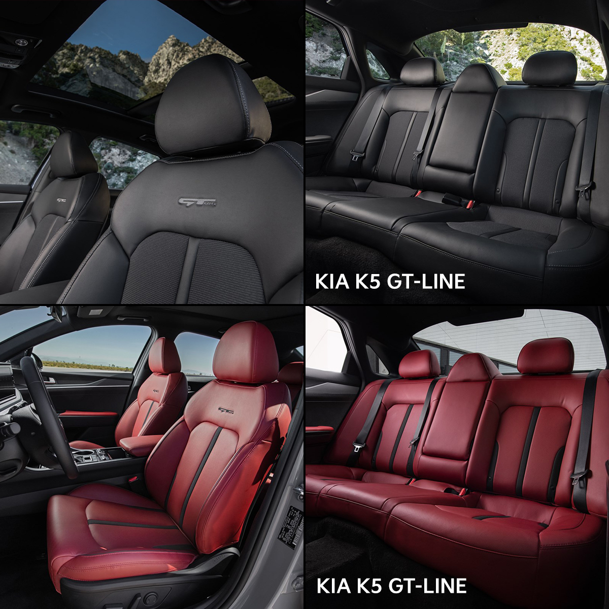 When it comes to the interior of your 2024 #Kia #K5 GT-Line, would you opt for the sleek sophistication of Black Leather or the bold statement of Red Leather? Let us know in the comments.

#youpick #kiak5 #shopuslast #newkia