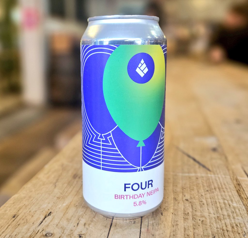 dexterandjones's tweet image. When your go to turns 4...you know it's gonna be special!!!

#DropProject 

FOUR - NEIPA 5.8%

Online and Instore now!