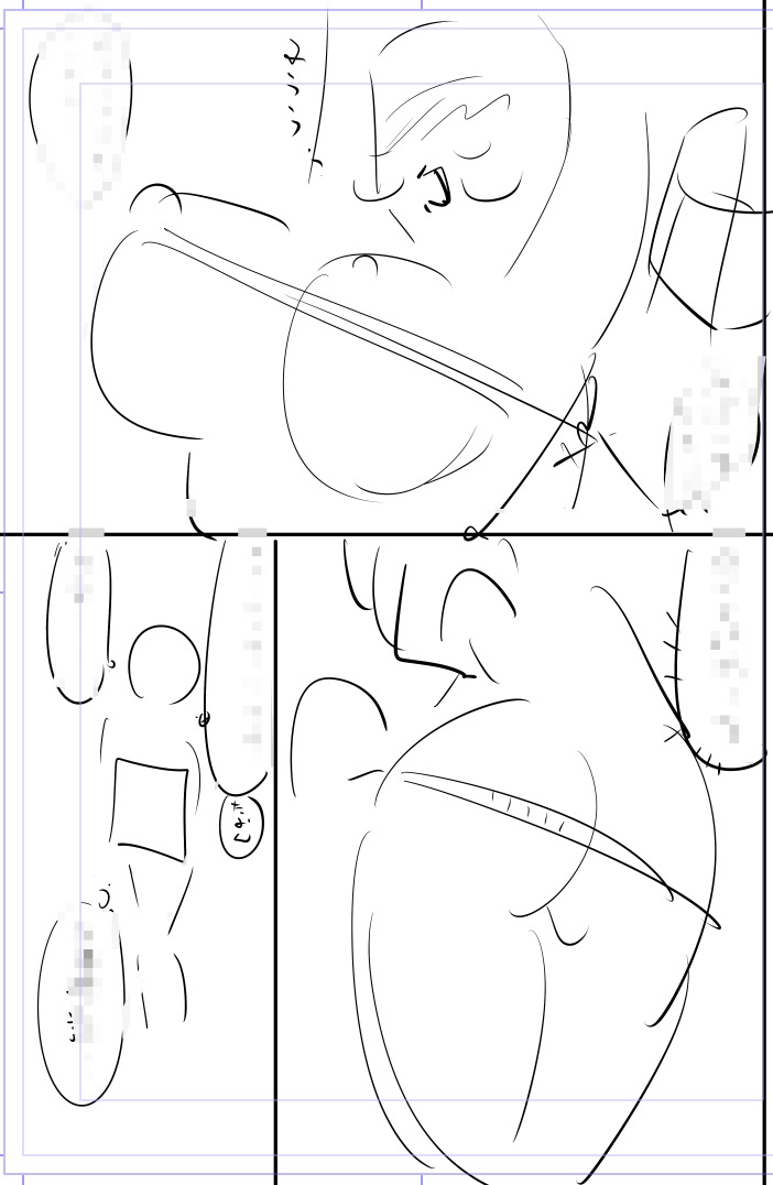 今日描いた絵 1873個目 
●ヤバい!! ハダカで電車に乗っちゃった～ほとんどモロ出しボディペインティング～ 
https://t.co/0BGGK8hZVj 