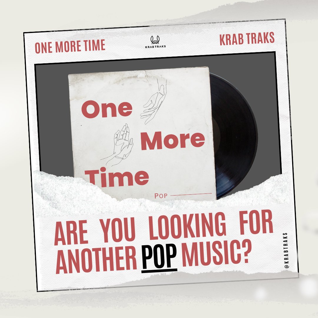 krabtraks's tweet photo. We have another pop song just for you!

Listen to 'One More Time' now.

https://t.co/20PuZyKahK
https://t.co/FYIFVrOGKU

Listen to our other music here: https://t.co/j0vwwF2bgN

#krabtraks #georgekhouri #music #musicindustry #musiclicensing #musicsync #musicproduction #songwriter https://t.co/h1U7rXQMjl
