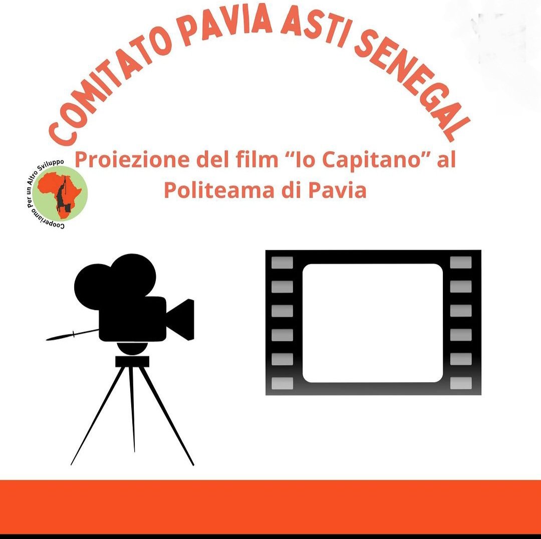cpasonlus's tweet photo. Anche a Pavia proiezione del film Io Capitano di Matteo Garrone. Da domani alla sala Politeama
#Migration #accoglienza #3ottobre #Senegal #migranti 
https://t.co/tfPv4Obdp3 https://t.co/2z7GCoV2fb