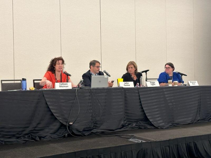 AHFcares's tweet photo. Our Associate Director of Advocacy @jf329 was part of a panel on influencing policymakers at the @RWC340B Grantees Conference in St. Louis. The audience learned how AHF uses tools like protests, social media and advertising to spread the message that #340b must be defended. #Defend340b #Let340b