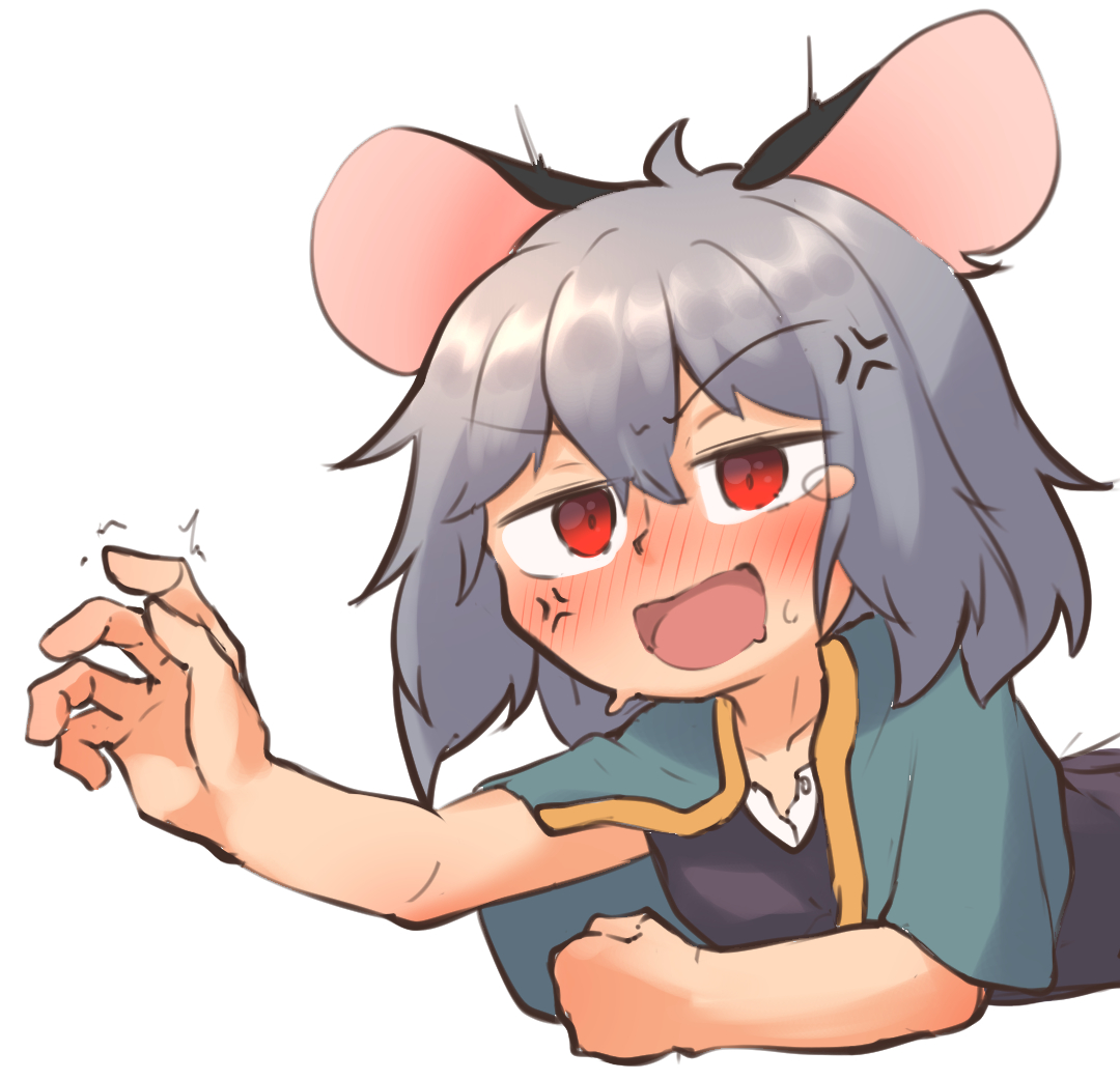 ナズーリン 「え?!今日は火曜日だからくすぐられてるナズーリンを描いても良いのか?!?!?! 」|木密るうのイラスト