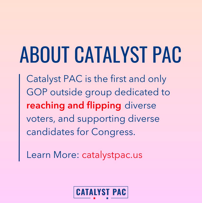CatalystGOP's tweet photo. Catalyst PAC is making our first round of candidate endorsements for 2024! 
Join our list to be the first to know — and get an exclusive invite to our October endorsement event 👀➡️ https://t.co/x5UUd5HBD9 https://t.co/HwvEKHhqcw