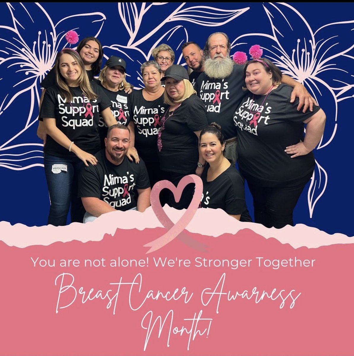 JustCallJojo1's tweet photo. One in 8 women are diagnosed with #BreastCancer every day. Spreading #BreastCancerAwareness has been near and dear to my heart as my grandmother spent last year battling breast cancer. She’s a fighter like no other and my family completely rallied behind her. https://t.co/z5ACL0ehxv