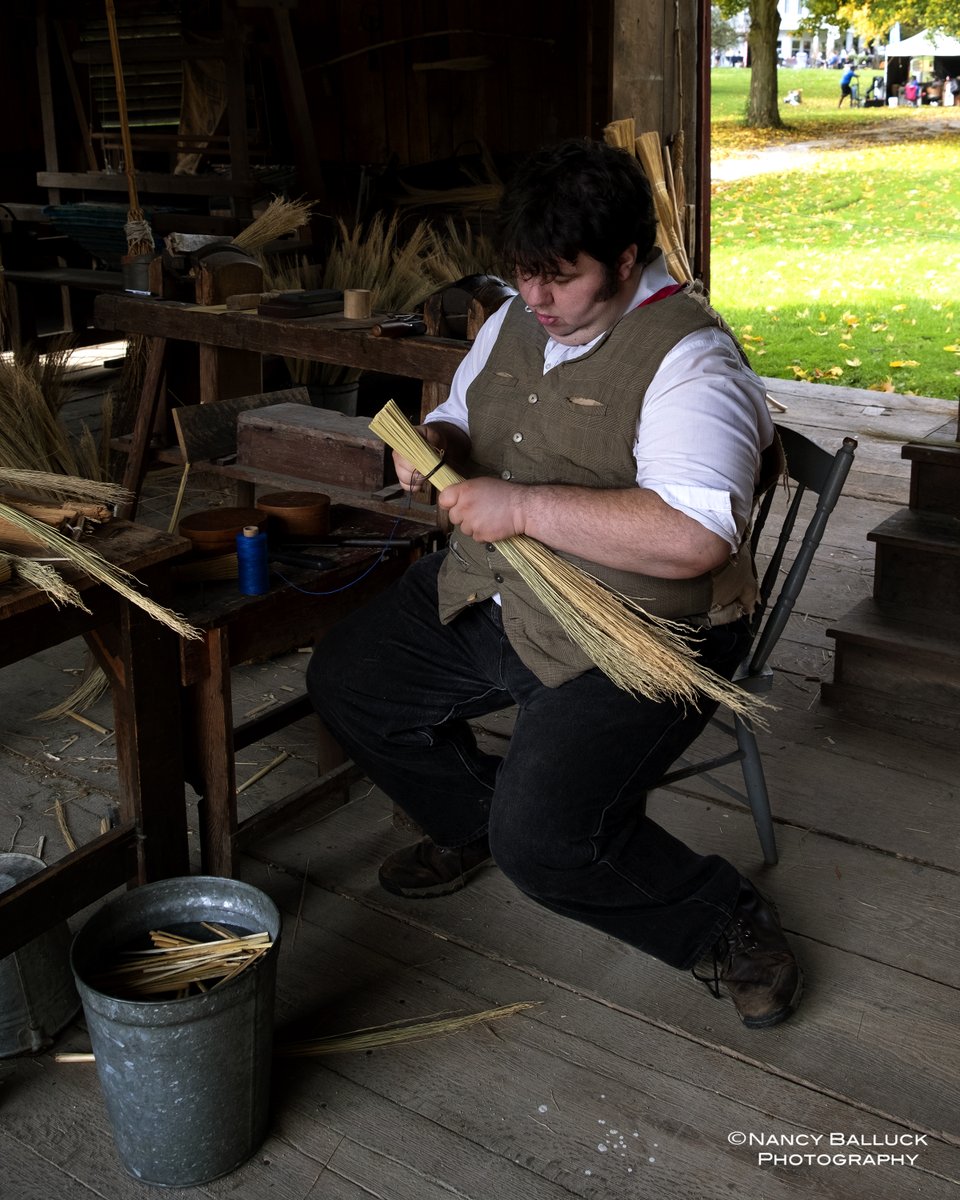 Broom making is returning to Harvest Festival!

Join us Oct. 7-8 &amp; 14-15 for fall-themed activities.

Tickets will be available at the door or online here:
330tix.com/events/harvest…