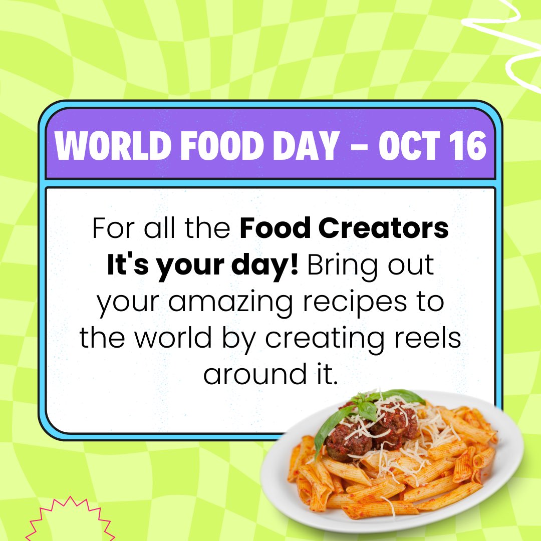 voxxymedia's tweet photo. For all the #creators !!
Mark your calendar & pin these important dates .
This post is to help you plan your content in advance so that you Don’t miss out your chance of getting viral!!
#voxxymedia #octoberdates #october2023 #halloween #worldfoodday #navratri2023 #creators https://t.co/NdEAh2Lbrk