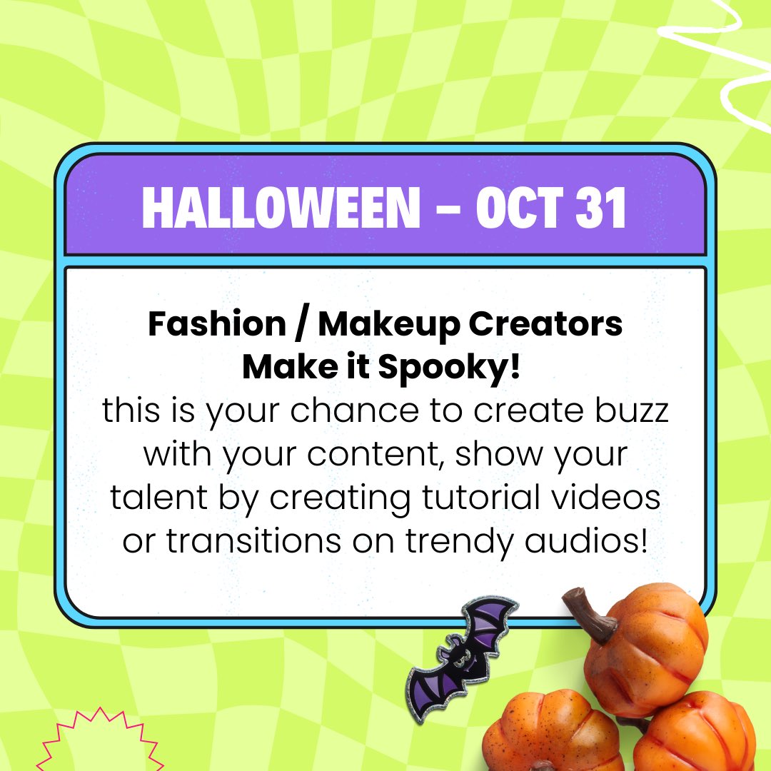 voxxymedia's tweet photo. For all the #creators !!
Mark your calendar & pin these important dates .
This post is to help you plan your content in advance so that you Don’t miss out your chance of getting viral!!
#voxxymedia #octoberdates #october2023 #halloween #worldfoodday #navratri2023 #creators https://t.co/NdEAh2Lbrk