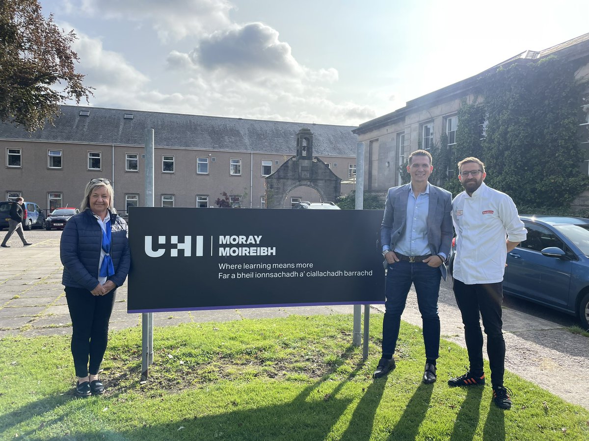 We'd like to say a big thank you to Marius from @pizzeria_planta , Hazel from @morayleisurecentre and Craig from @baxtersofscotland for conducting mock interviews with our <a href="/uhimoray/">UHI Moray</a> practical cookery students. 👏🏼🧑🏼‍🍳

<a href="/DP40days/">David Patterson</a> <a href="/DYWScot/">DYW Scotland</a>