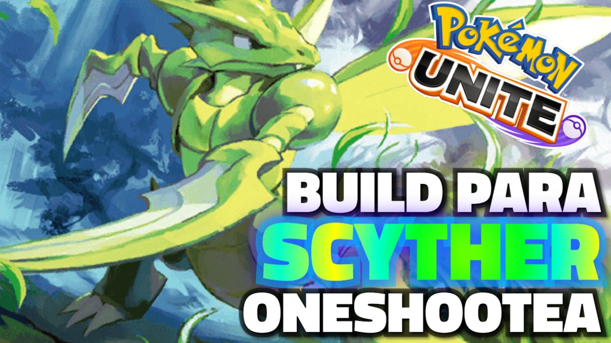 sponmz's tweet photo. VAYA MOVILIDAD!! la MEJOR BUILD de SCYTHER😱​Pokemon Unite 

🔴https://t.co/A9ZqgqOoEu🔴

#pokemonunite https://t.co/5kq4Ka3U7U