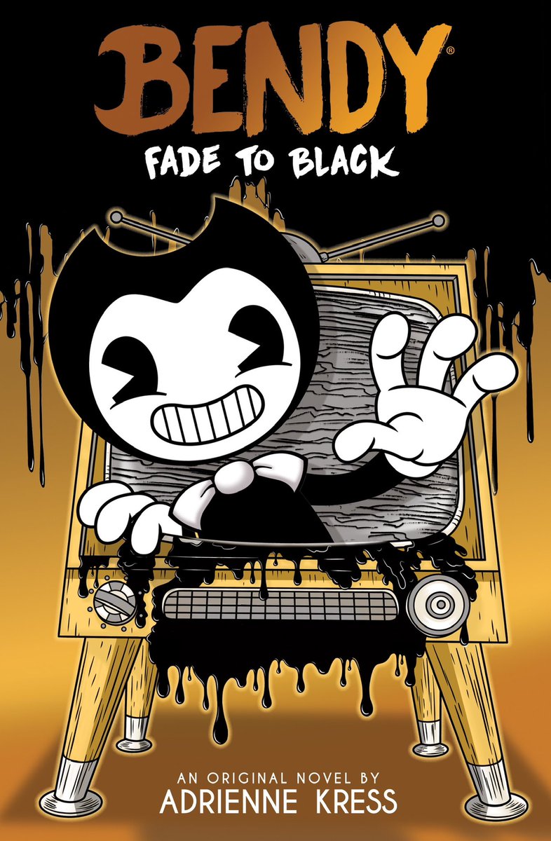 @inkyelbows @adriprints @DeborahKerbel @denisegallagrrr @BuffySilverman @stacymcanulty @Jed_Alexander @Ruth_Ohi @meganhoytwrites @KateJenksLandry @vivianmineker I do!! My historical horror YA book BENDY: FADE TO BLACK is out today! Book design by @JeffShake! (Of course The Meatly is the original designer of the Bendy aesthetic!)

Book details: amazon.com/Fade-Black-Boo…