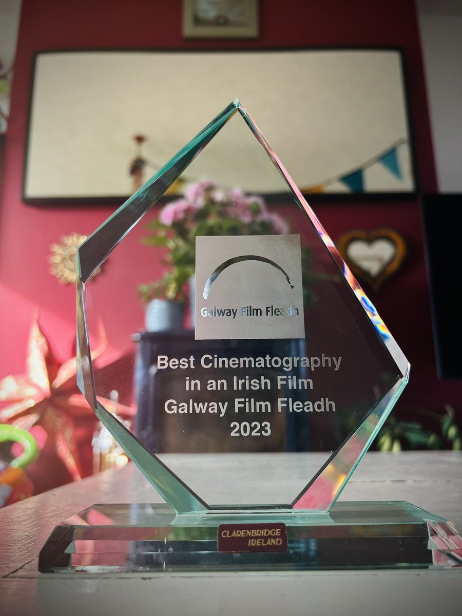 Look what just arrived! Thank u @GalwayFilm! I was so lucky to be involved in this special film #LiesWeTell Thanks @Lismulcahy and Ruth Carter @blueinkfilms for having me. Shout out to Nik Panteris @eggpost for his stunning grade, 1st AC Sarah Dillon, Noel Greene & the best crew!