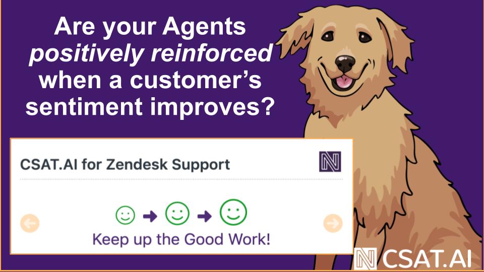 NavedasTech's tweet image. Everyone does better with some positive reinforcements! 

#CCTR #customerservice #zendesk #CX #contactcenter