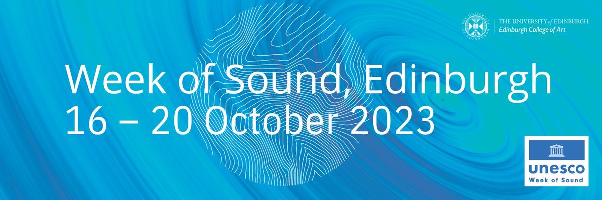 The Binks Hub (@thebinkshub) on Twitter photo This 16-20 October, the <a href="/UNESCO/">UNESCO ποΈ #Education #Sciences #Culture πΊπ³</a> @WeekofSound comes to #Edinburgh! We're contributing 3 events to this exciting programme of speakers, performers & industry experts π΅ Learn more & sign up for (free) tickets πdigital.eca.ed.ac.uk/weekofsound/ This 16-20 October, the <a href="/UNESCO/">UNESCO ποΈ #Education #Sciences #Culture πΊπ³</a> @WeekofSound comes to #Edinburgh! We're contributing 3 events to this exciting programme of speakers, performers & industry experts π΅ Learn more & sign up for (free) tickets πdigital.eca.ed.ac.uk/weekofsound/