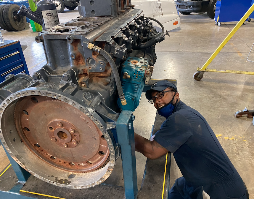 Get a behind-the-scenes look at our Diesel Technology Program student hard at work! If this type of hands-on training peaks your interest check out our program now: bit.ly/2MlN4qh. 🔧 #JTech #DieselTechnology #Education