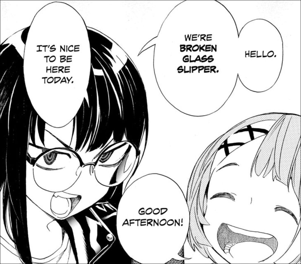 Show-ha Shoten!, Ch. 22: Broken Glass Slipper is out to prove that there is no need for structure and common sense in the world of comedy! Read it FREE from the official source! bit.ly/46ydYyR