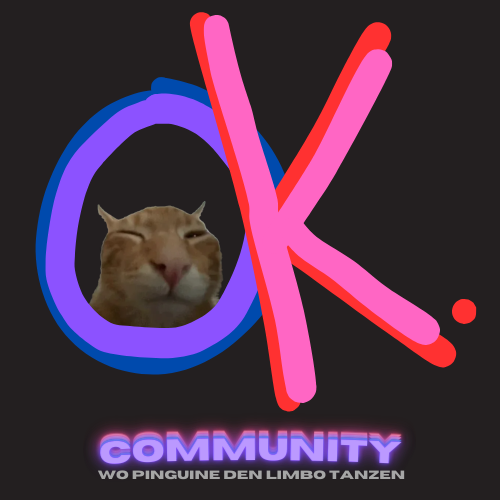 theOKcommunity's tweet photo. "🎮🚀 Die oK Community präsentiert stolz unser brandneues Logo! 🎉Ein großer Dank an unser talentiertes Designteam und all unsere Mitglieder für ihre Unterstützung! Gemeinsam sind wir stärker. 💪👾 #oKCommunity https://t.co/wWDZQATHT4