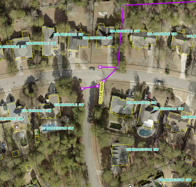 Starting October 9th, intersection work will be taking place at Archdale Drive SW and Broughton Drive in Plantation South. This project is expected to be completed in a two week period. The intersection at Broughton Dr and Archdale will be closed for the 1st portion of this work.