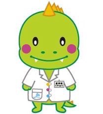 「Kusuryuu, a dinosaur pharmacist, is the 」|Mondo Mascotsのイラスト