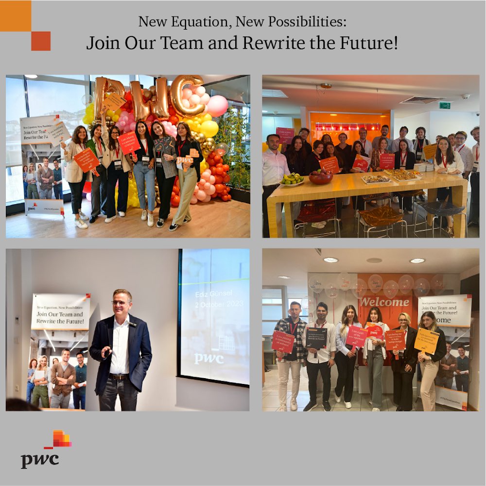 PwC_Turkiye's tweet image. Class of’23 

#pwcdeilkgun #thenewequation