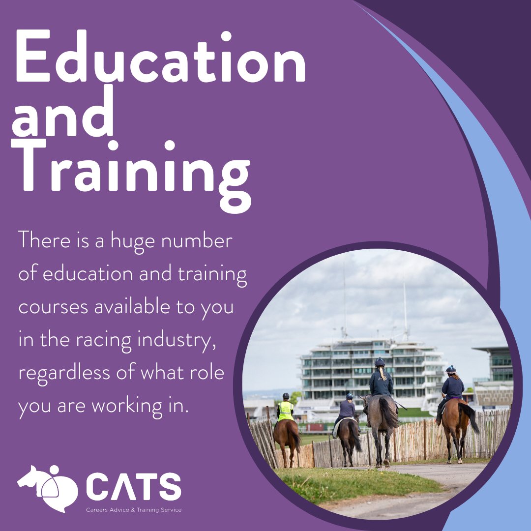 CATS_RW's tweet photo. Education and training is something the racing industry does really well, with many courses available to further your skills and progress your career.

https://t.co/E4G5Rvluts https://t.co/5AQ1JpT6vI
