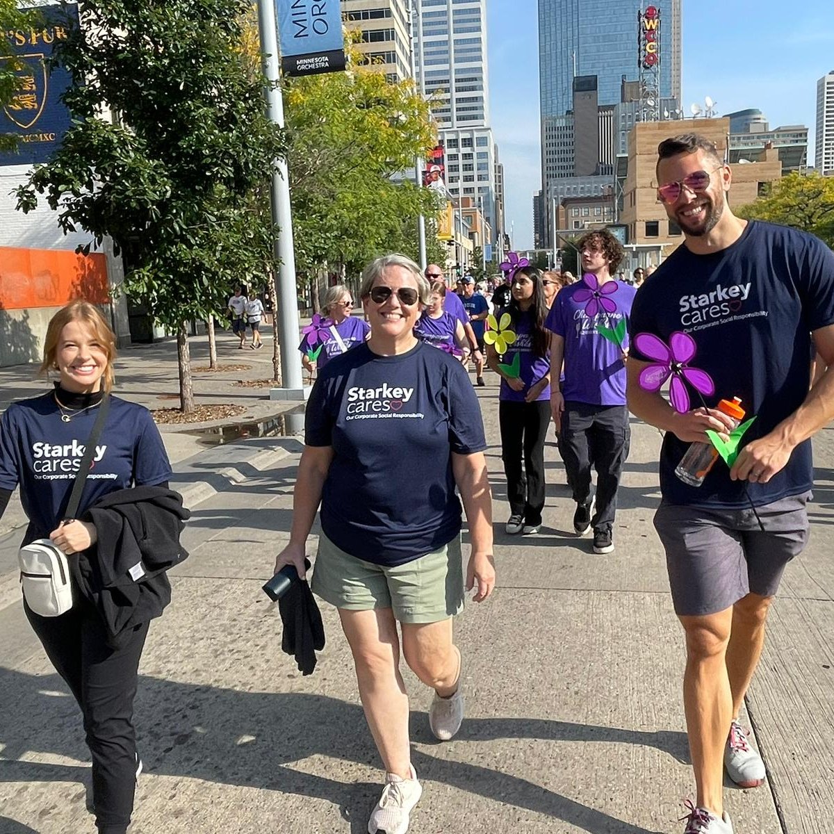 JessicaSawalich's tweet image. Witnessing people coming together to support a cause they are passionate about is truly magical.

It was moving to join a team from @StarkeyHearing at the #WalkToEndALZ! 💜

Find ways to support causes that are important to you – it’s life filling!

@alzmnnd @alzassociation