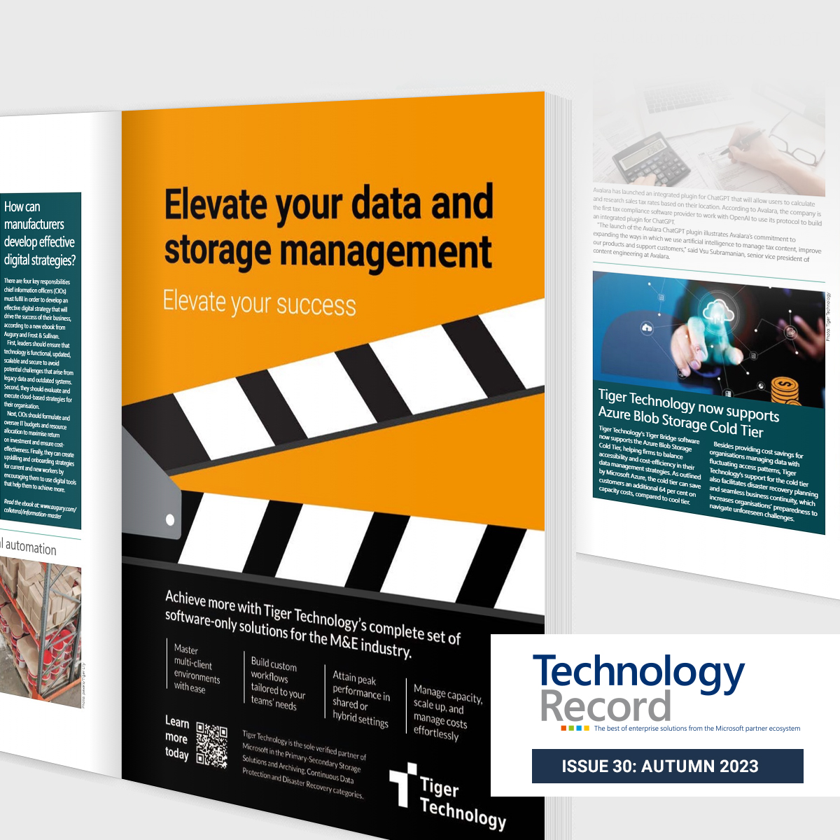 TigerTechTweets's tweet image. We are thrilled to announce that Tiger Technology is once again gracing the pages of Technology Record.
technologyrecord.com/digital/magazi…
#TigerTechnology #HybridCloud #DataManagement #CloudComputing #CIO #CIOs #StudioIntheCloud #MediaWorkflows #mediaandentertainment