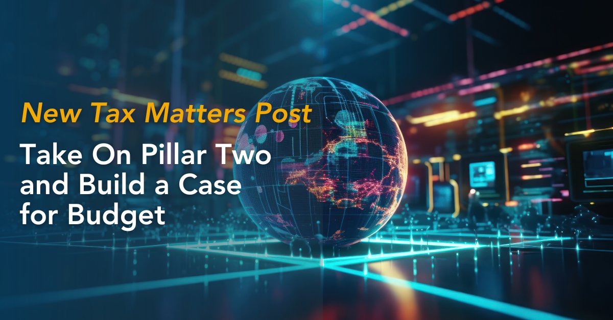 corptaxsoftware's tweet photo. A global, cross-functional effort, Pillar Two will take an investment in time, resources, and budget to pull off. Learn four crucial steps to help you get organized ASAP. https://t.co/fBFaws4jdx
#TaxMattersBlog https://t.co/3x0loZ9SoO