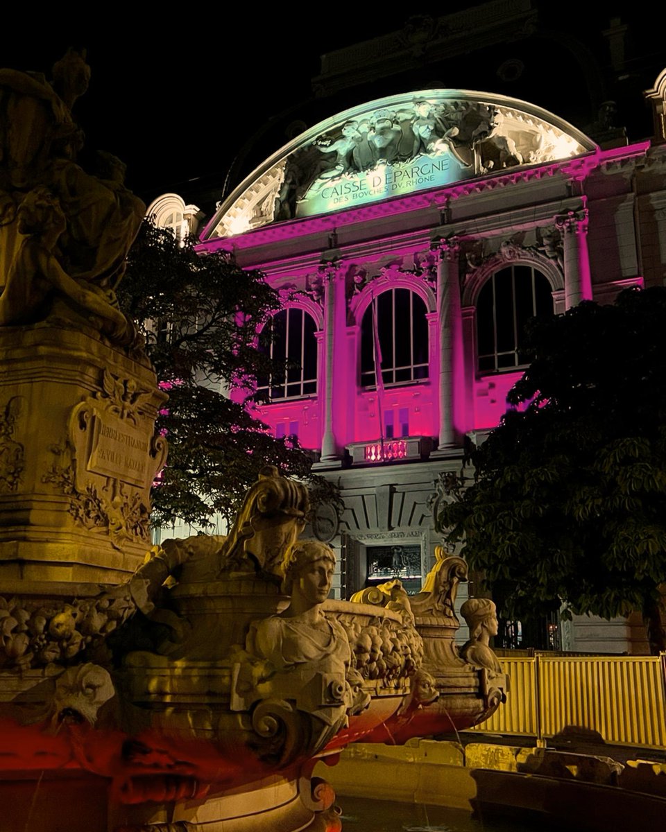 CE_CEPAC's tweet photo. ✨ De Marseille aux Antilles, en passant par La Réunion, la @CE_CEPAC s’illumine en rose ! Tout au long de ce mois dédié à #OctobreRose, nos bâtiments principaux s’illuminent tous les soirs pour sensibiliser et mettre en lumière l’importance du dépistage 🎗 https://t.co/CgJmap8Zwt