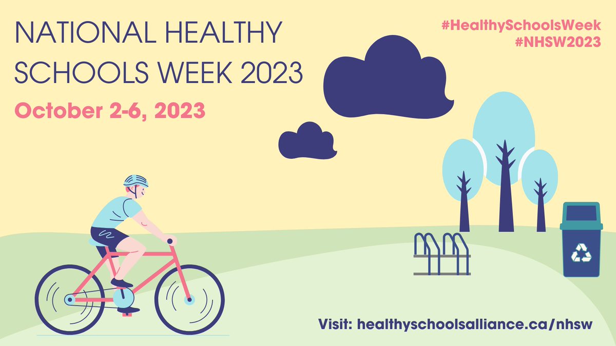 Are you joining us for the first National Healthy Schools Week? 

To find out more about how you can get involved, take a look at this newsletter |  mailchi.mp/phecanada/join…