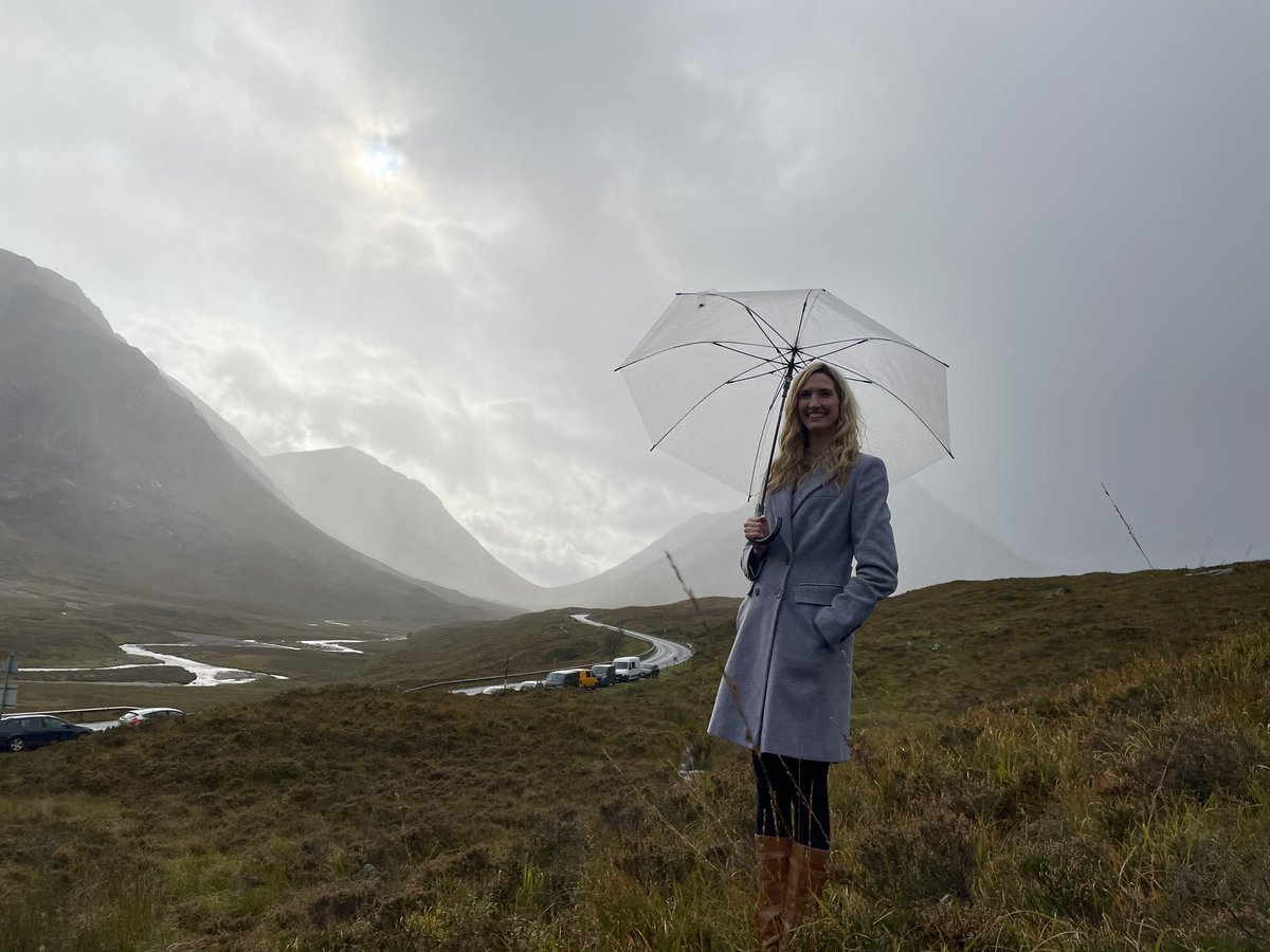 Is this the most stunning location in Scotland? Gaelic folk singer and weather woman extraordinaire Joy Dunlop, filming for the Psalms project at Glen Coe.