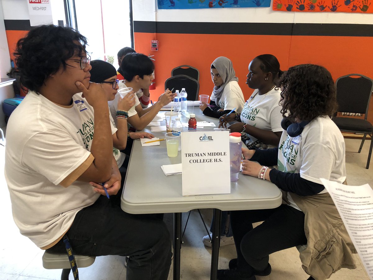 Congratulations to Principal Jackson and his Truman Middle College High School Academic Bowl team!  The TMCHS Scholars are the <a href="/CAAEL25/">CAAEL</a> 2023 Academic Bowl Champions and Team Sportsmanship Award recipients!