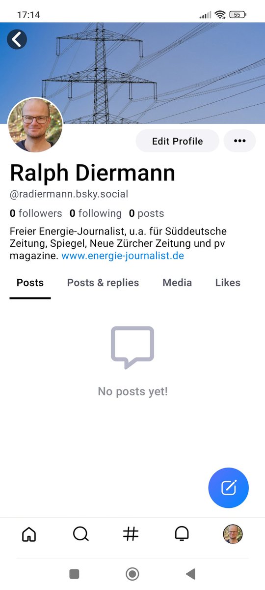 mein letzter Tweet
