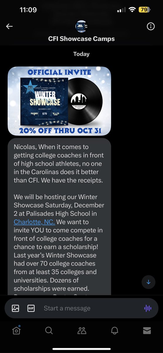 Thank you to @pepman704 @CFIShowcases @KennethMcClamro for the invite 🙏🏾