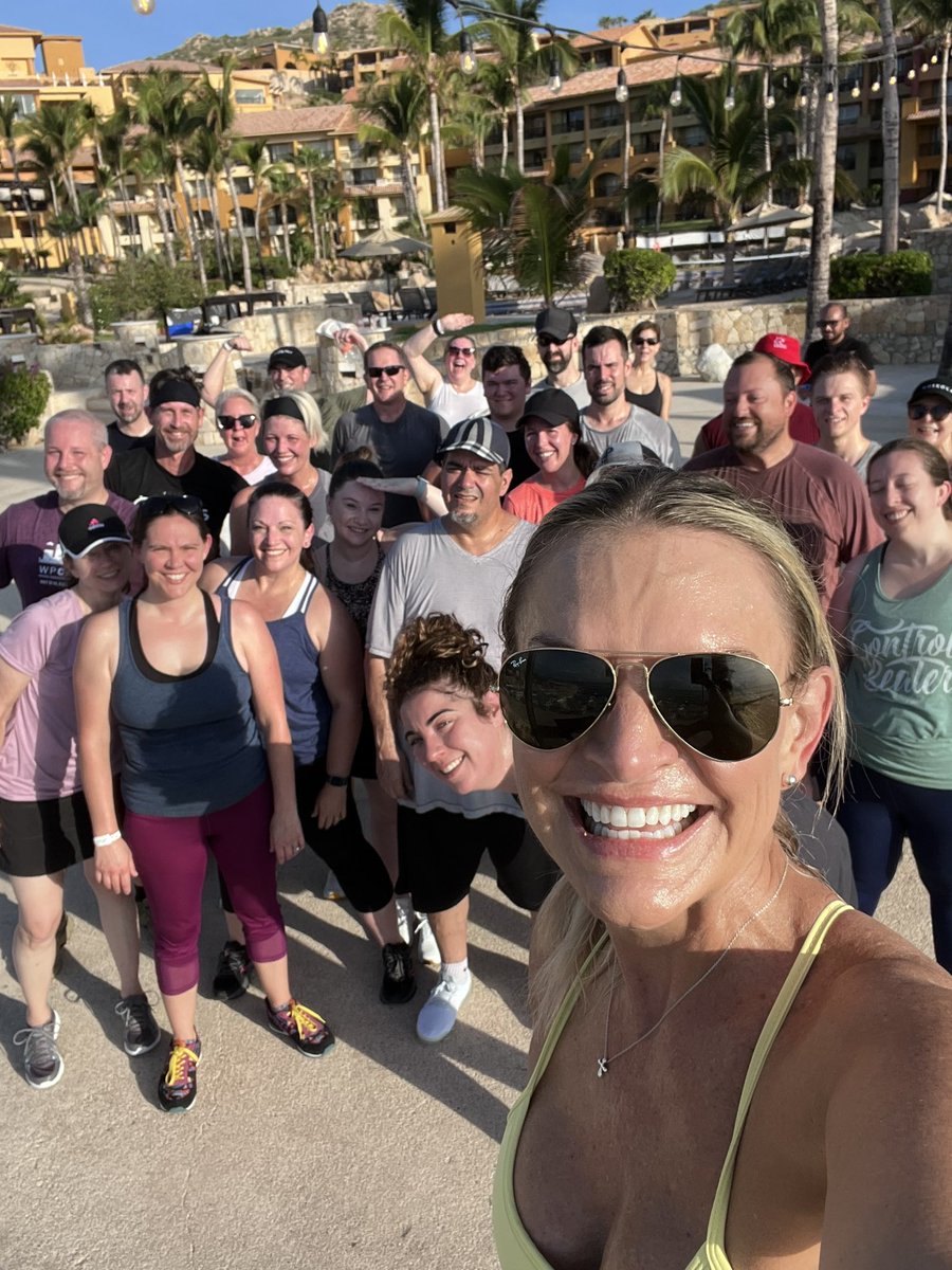Joy Bowen (@joybowen) on Twitter photo Largest AM warrior crew to date at the AM Cardio workout…! Such a great group of people!! #CaboPress <a href="/chrislema/">Chris Lema</a> Largest AM warrior crew to date at the AM Cardio workout…! Such a great group of people!! #CaboPress <a href="/chrislema/">Chris Lema</a>