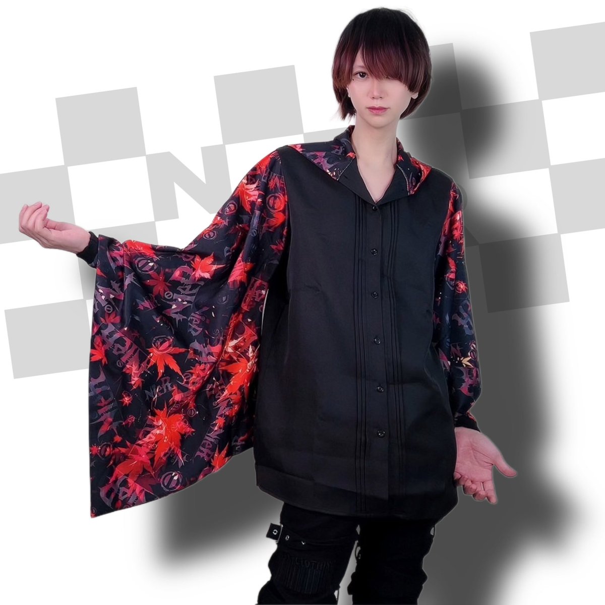 NieR_tokyo's tweet photo. 🎁本日〆切プレゼント企画🎁

袖リブ付き着物風シャツ【紅葉】

🎁3名様にプレゼント🎁

ユニセックスアイテムです🐰

◼応募方法
フォロー(@NieR_tokyo) &amp; RT
◼締切〆  本日24時

※鍵垢の方も対象内です。

是非ご参加ください🙇‍♂️🙇‍♀️ https://t.co/G1CorhBNfk