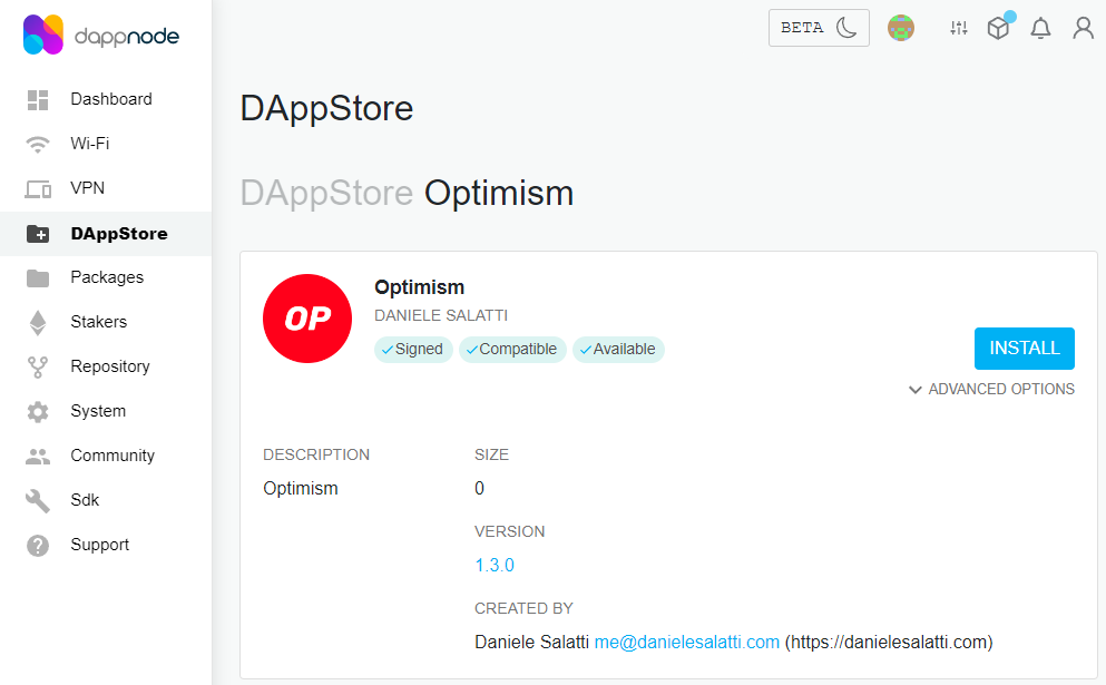 7808eth's tweet photo. Testing Nodes in Web3
- Will be setting up next an Optimism Node
- will report back on performance. 
#dappnode #Optimism #Optimismnode #nodes @optimismFND https://t.co/tdIDclU3MZ