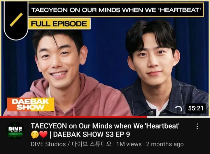 cool_taec's tweet photo. It reached 1M views 🙈
#TAECYEON #OkTaecyeon #EricNam #DiveStudio https://t.co/fmhWxH0R15