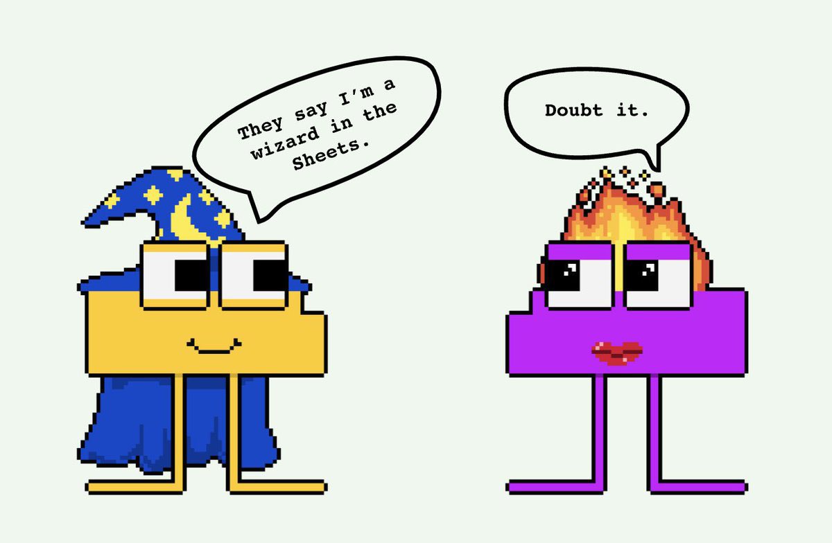 💫#NFTGiveaway💫

🔹1 x $50 in $HIFI
🔹2 x SheetHeads NFT

1⃣ Follow <a href="/Sheet_Heads/">Sheet Heads</a> &amp; <a href="/busraeth/">Büsra.eth</a>
2⃣ Like &amp; RT 
3⃣ Tag 2 friends

🔸 Join the community for memes! 

Ends in 24 hrs⌛️ 

#ad