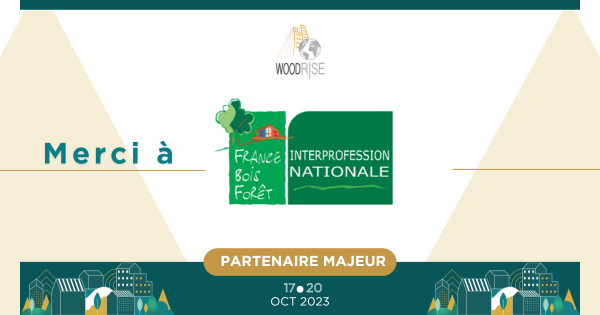 Au nom de l’équipe organisatrice, nous tenons à remercier <a href="/franceboisforet/">France Bois Forêt</a>  Bois Forêt pour son soutien majeur dans l’organisation du congrès WOODRISE.

👉 Réservez votre place au congrès #Woodrise sur la billetterie :  lnkd.in/eZT_Z_Qd