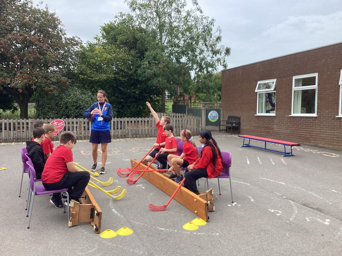 My first inclusive transition session started with Lilleshall Primary School. Trying new games and developing our own rules. <a href="/BBSPE/">BBSPE</a> <a href="/BurtonBorough/">BBS</a>