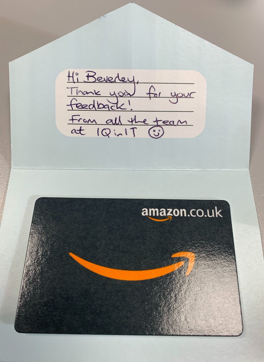 Customer feedback is always appreciated! 💌 A big thank you to this month’s feedback winner Beverley, we hope you enjoy your gift card! 

#FeedbackRewarded #ClientAppreciation #ThankYouGift