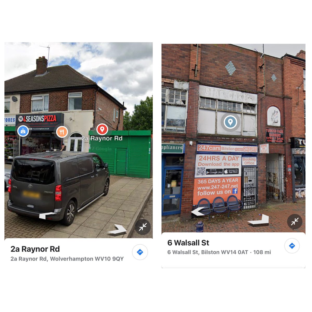 Sammyscarf's tweet image. The Wolverhampton Sham

There are 43 operators licensed at 2a Raynor Rd WV10

There are 62 operators licensed at 6 Walsall st WV14

And

98 operators licensed at Bank Street Heath Town Wolverhampton West Midlands WV10 9DU!!!