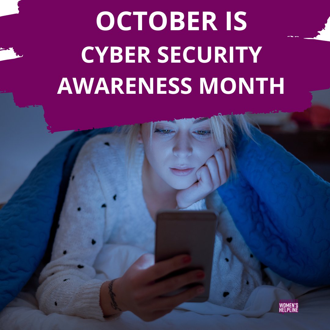 It's October, which means it's Cybersecurity Awareness Month! Join us as we spread awareness on cyber security awareness. Together, we can make the internet safer for all. #CybersecurityAwarenessMonth #EndTFGBV #SafeOnlineSpaces #cybersecurity #october
