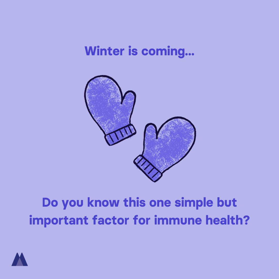 Yep.  It's sleep.
Studies have found that sleep duration and sleep disturbances are linked to dysregulation of immune markers.
So if you're wondering how to support your immune system this season, ask yourself... How are you sleeping?