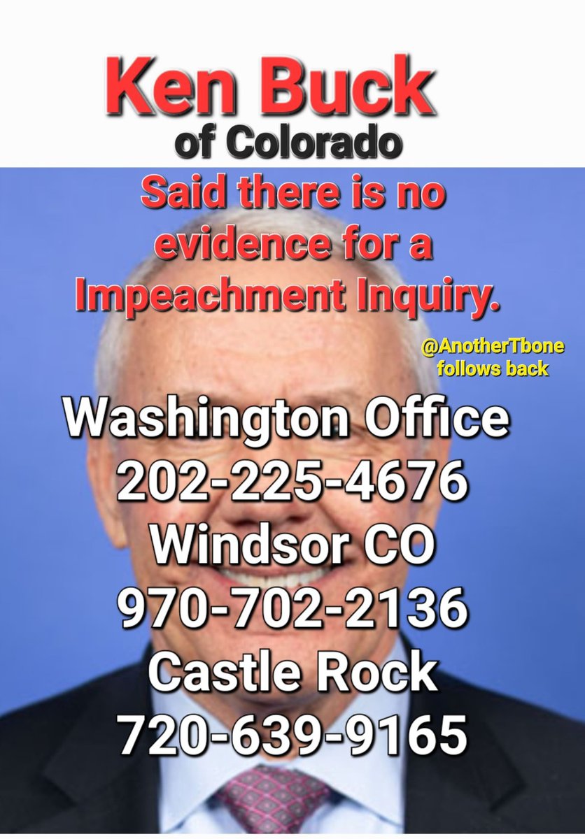 Please let Ken Buck no you want @SpeakerMcCarthy removed from Speaker of the House. Please call like and share. @laurenboebert @RepMattGaetz @DonnaBirdy @KAGRevolution @SteveBannon @SteveEmery03 @BadAssTexan @fgsayre @Dapool  gettr.com/post/p2rrs5hb5…